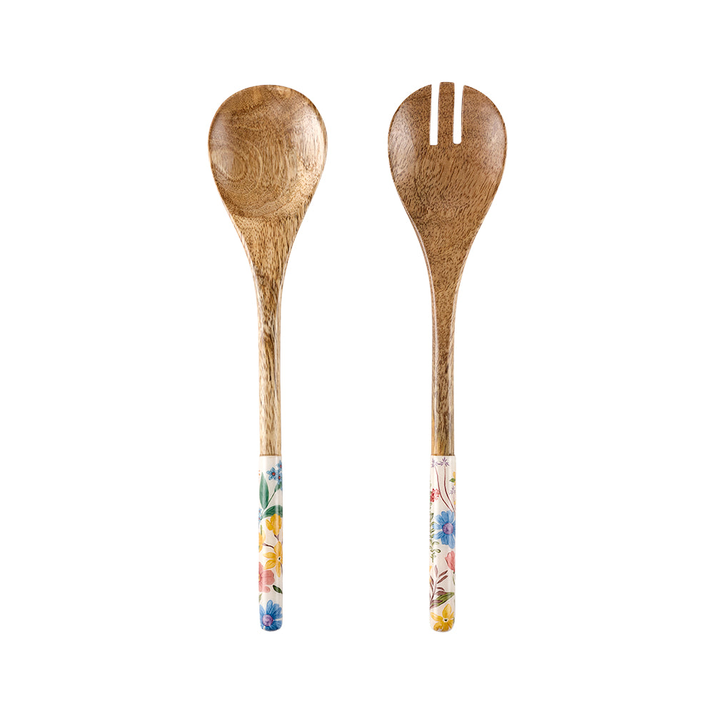 Alex Liddy Country Bloom Servers Wood Set of 2