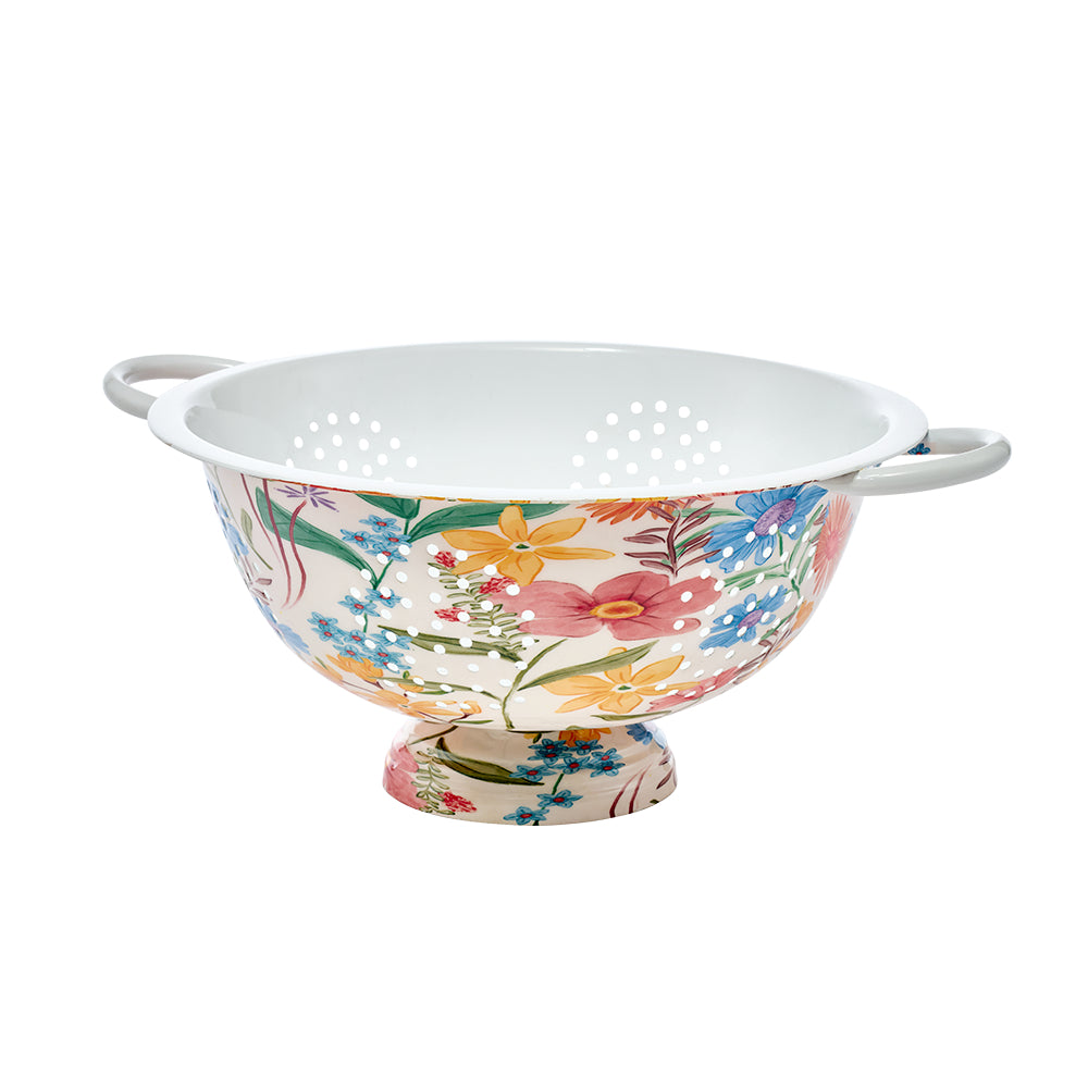 Alex Liddy Country Bloom Colander Floral 24cm