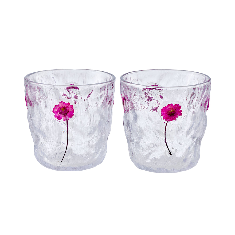 Alex Liddy Country Bloom Set Of 2 Glasses 300ml