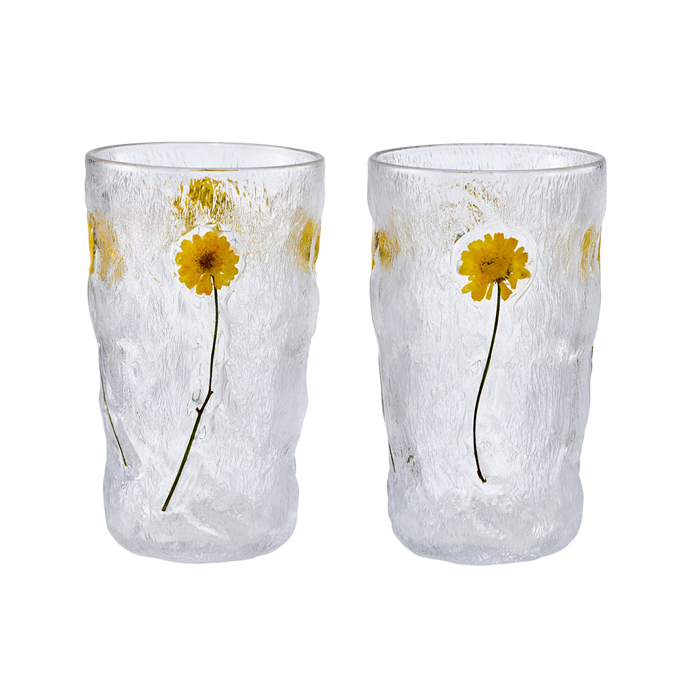 Alex Liddy Country Bloom Set Of 2 Glasses 370ml