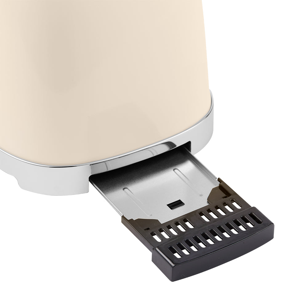 NOOK by Baccarat 2 Slice Toaster Cream