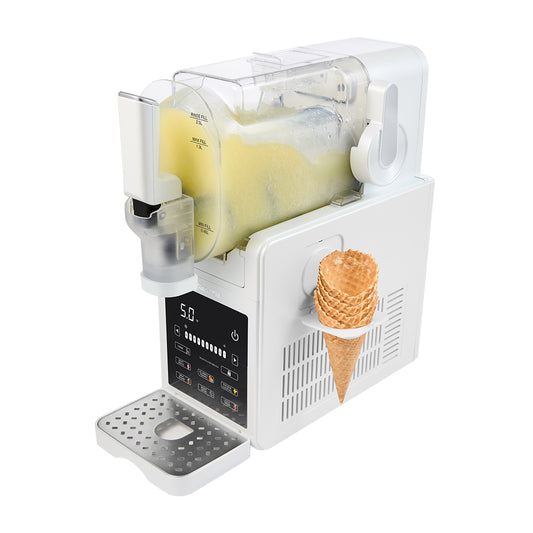 Baccarat The Swirle XXL Slushie & Ice Cream Machine White