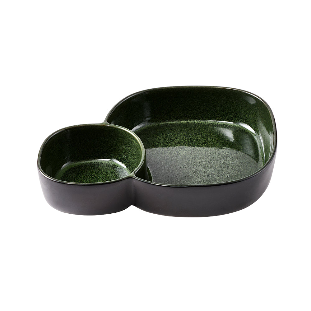 Alex Liddy Slate & Co Divided Serving Bowl