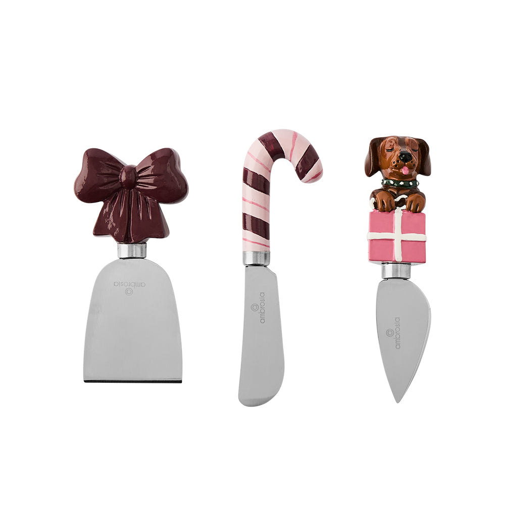 Ambrosia Santas Workshop Cheese Knife - Surprise Stocking Filler
