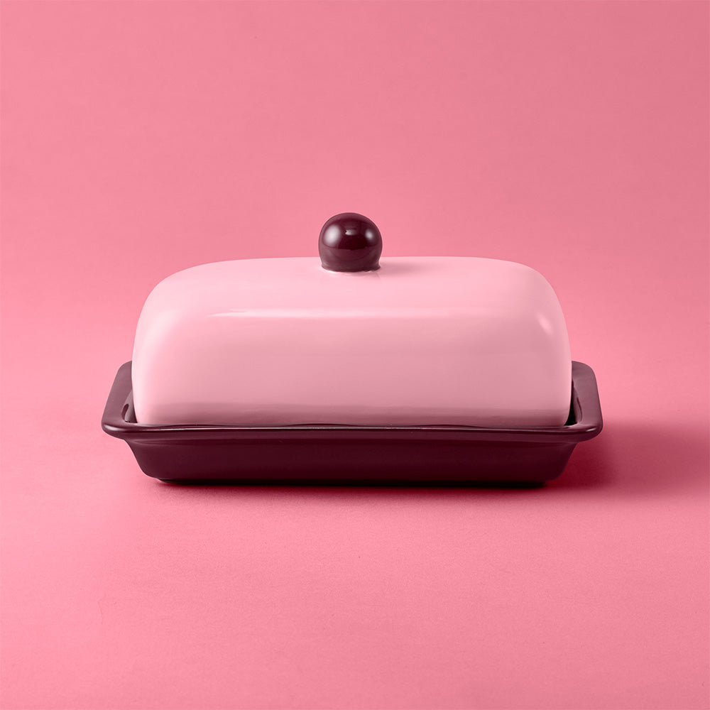 Ambrosia Santas Workshop Butter Dish