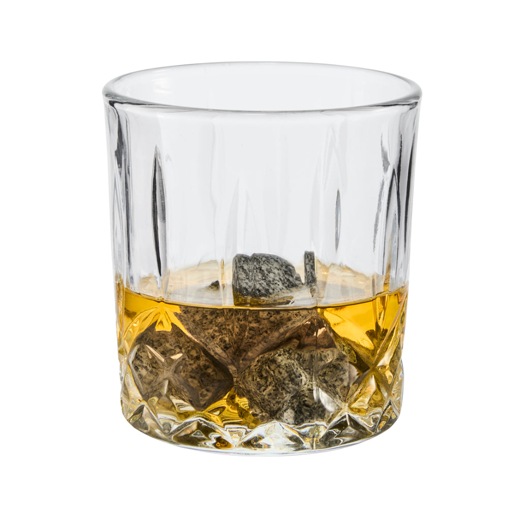 Cellar 4 Piece Whiskey Set with Drink Stones