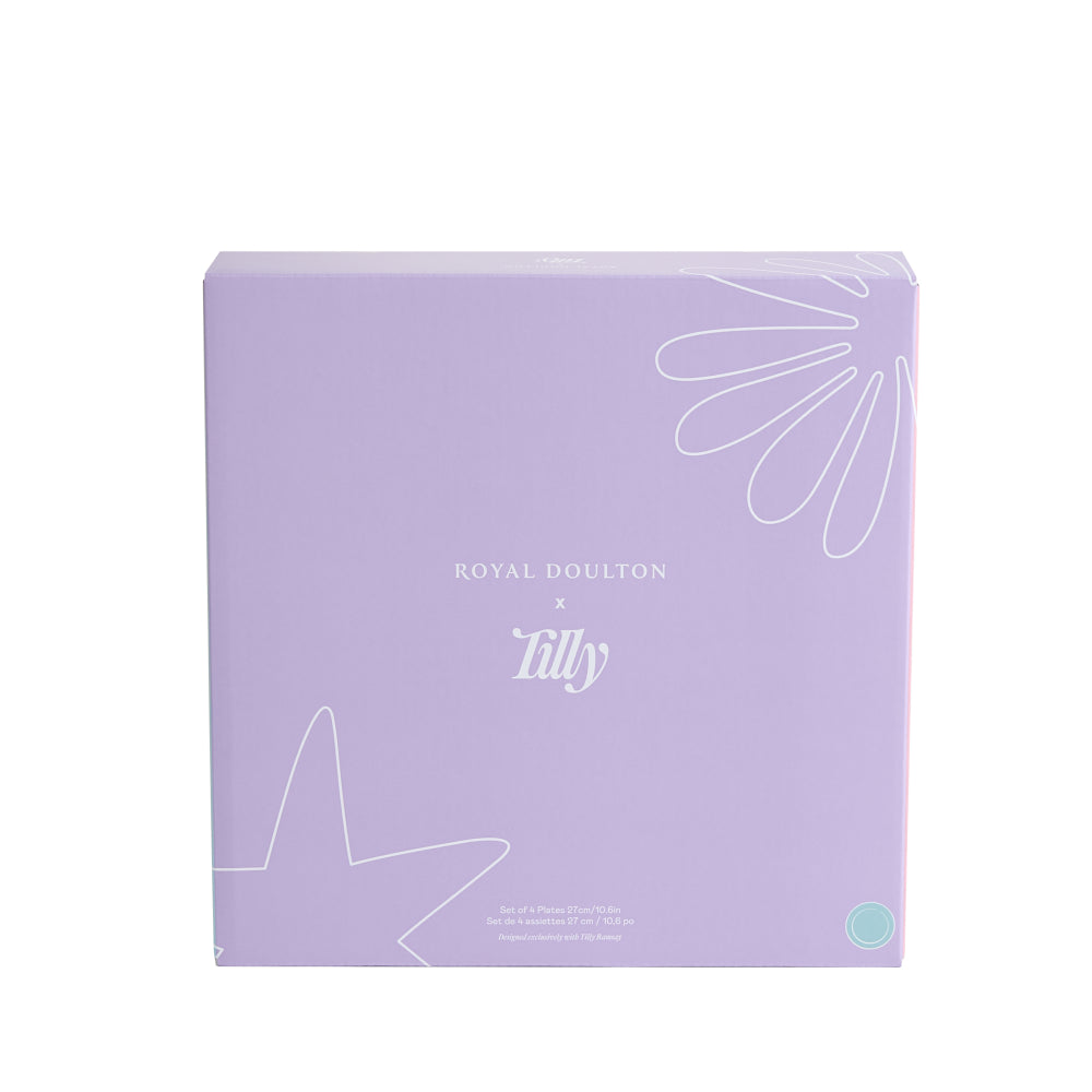 Royal Doulton Tilly Ramsay Set Of 4 Plates 27cm