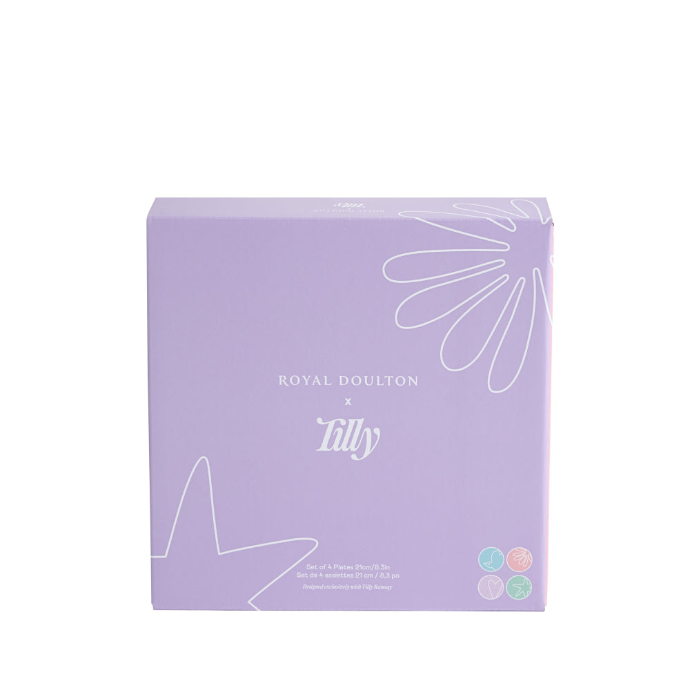 Royal Doulton Tilly Ramsay Set Of 4 Plates 21cm