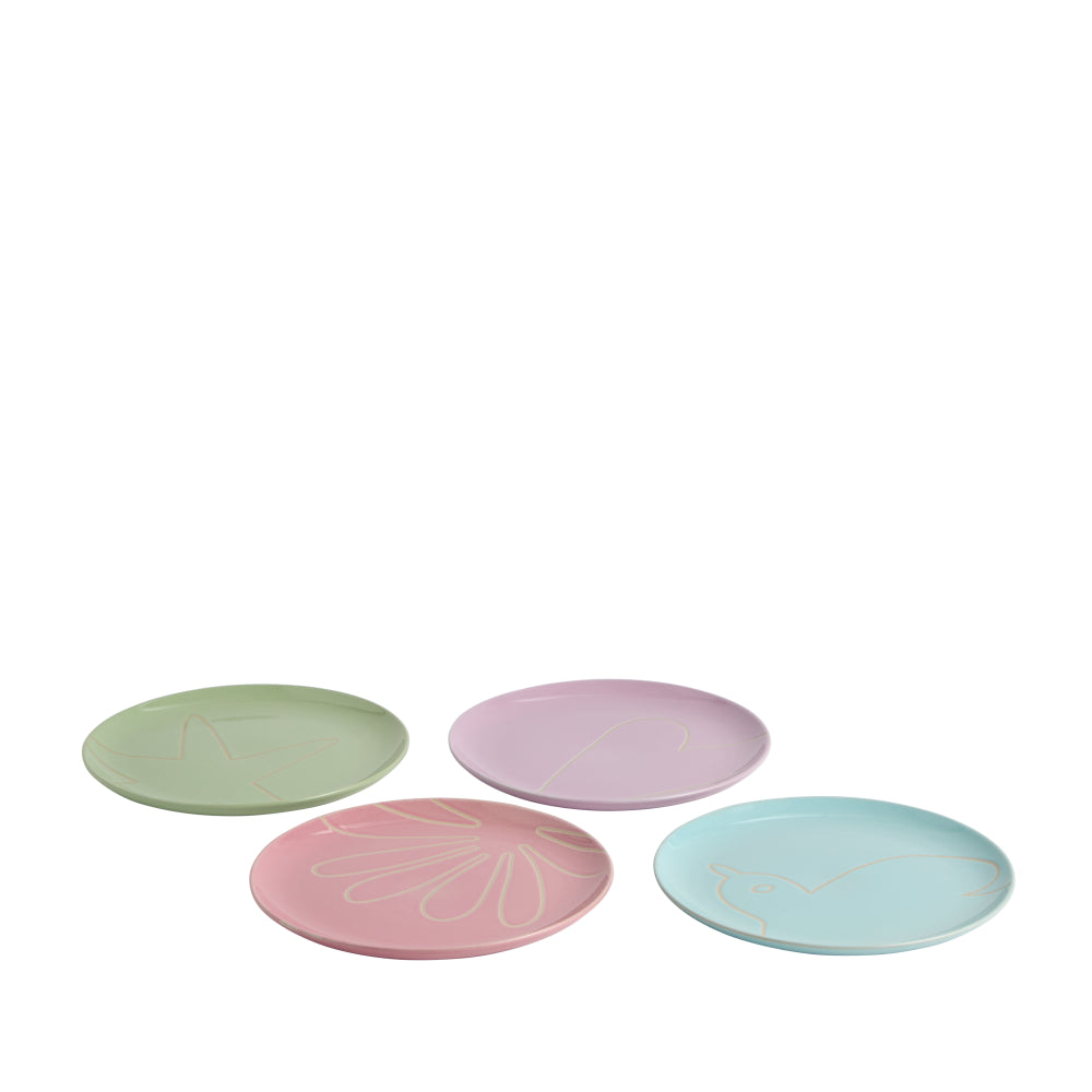 Royal Doulton Tilly Ramsay Set Of 4 Plates 21cm