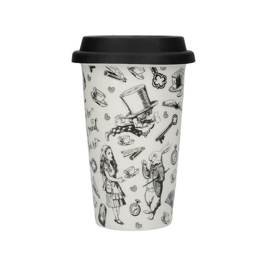 Mikasa x V&A Alice In Wonderland Travel Mug 350ml