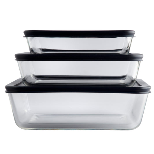 Pyrex Simply Store 3 Piece Rectangle Set