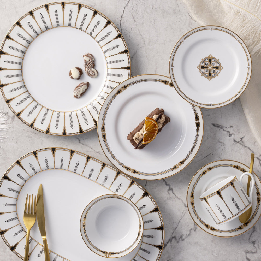 Noritake Empire Gold 12 Piece Dinner Set