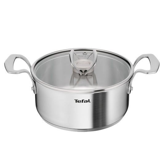Tefal Space+ Extreme Induction Stainless Steel Stewpot 20cm & Lid