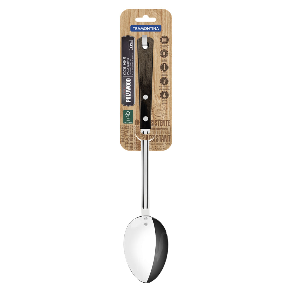 Tramontina Polywood Serving Spoon