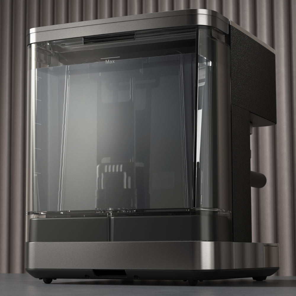 KitchenAid Semi Automatic Espresso Machine With Burr Grinder Cast Iron Black