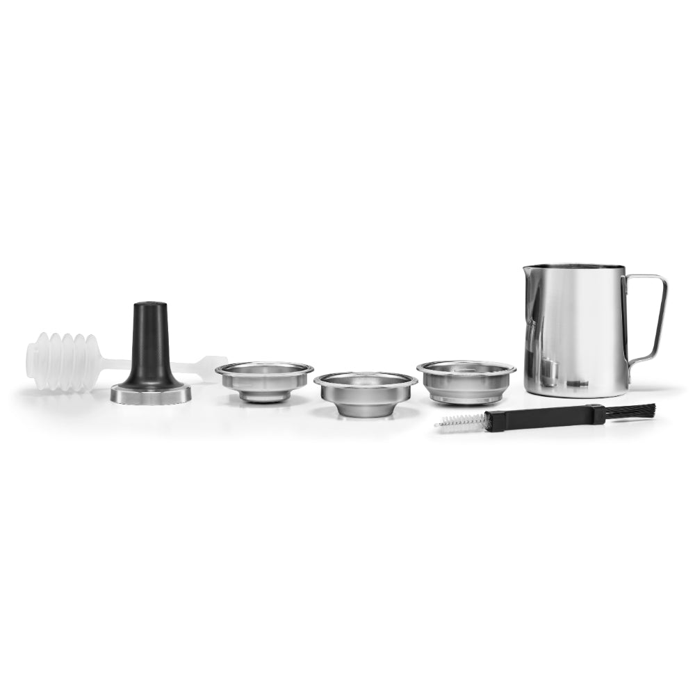 KitchenAid Semi Automatic Espresso Machine With Burr Grinder Stainless Steel