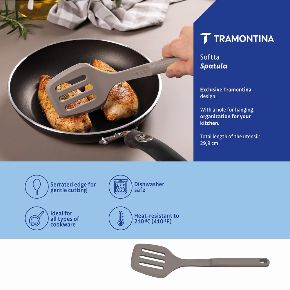 Tramontina Soffta Spatula Grey
