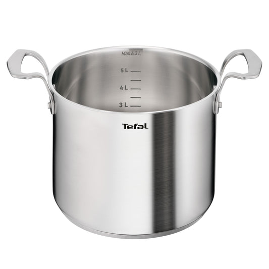 Tefal Space+ Extreme Induction Stainless Steel Pasta Pot 22cm & Lid