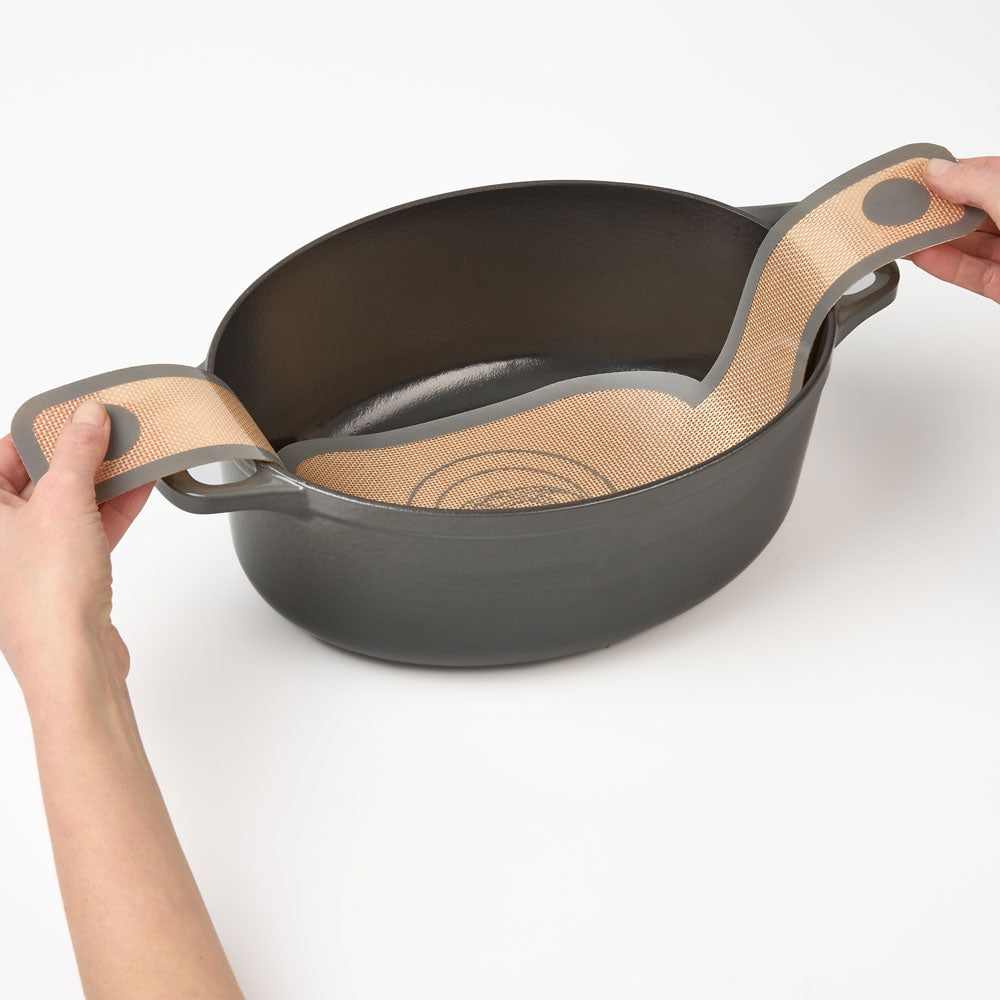 Bakemaster Set Of 2 Oval Bread Slings