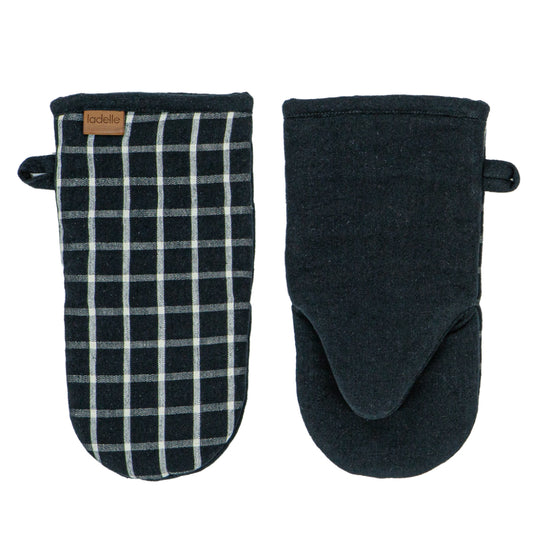 Ladelle Hemingway Black Set Of 2 Baker's Oven Mitts