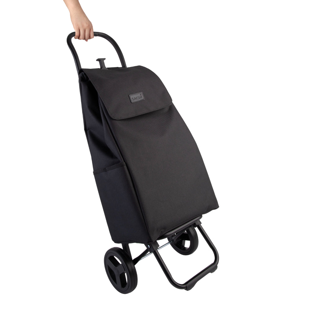 Sachi 'Swift' Shopping Trolley Black
