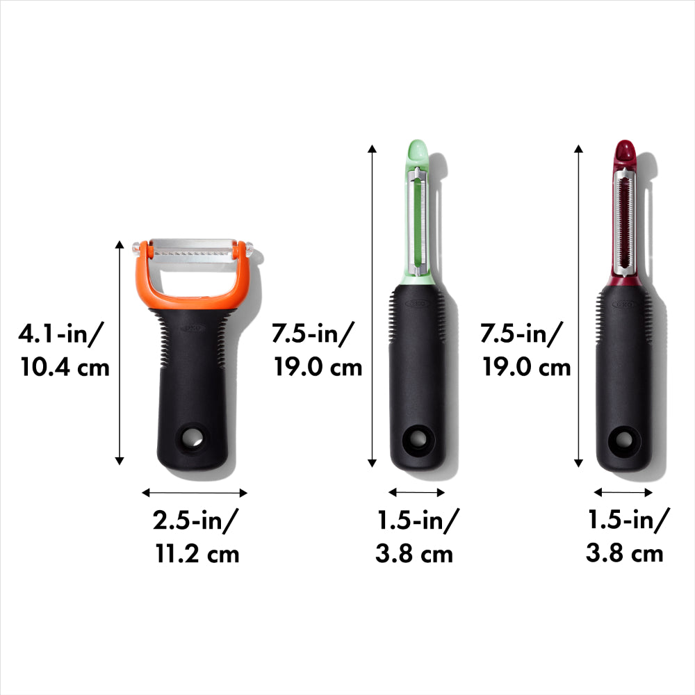 OXO 3 Piece Peeler Set