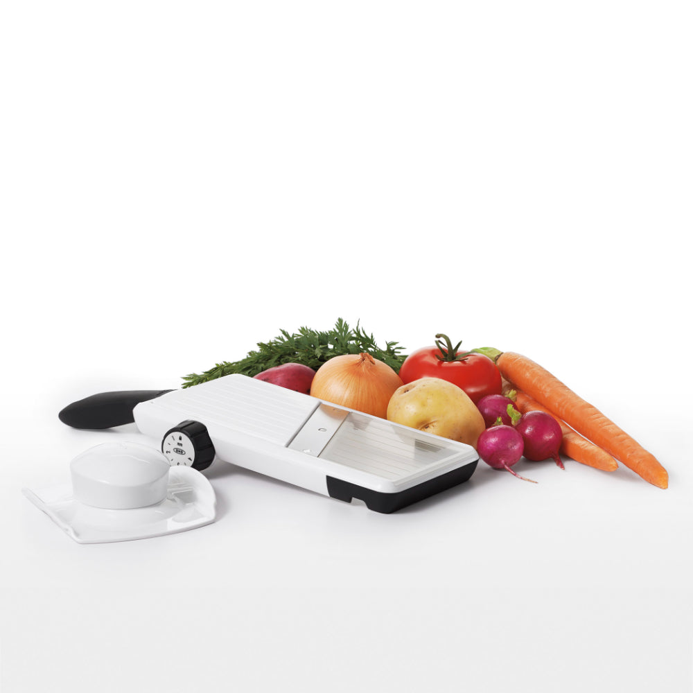 OXO Adjustable Hand Held Mandoline Slicer