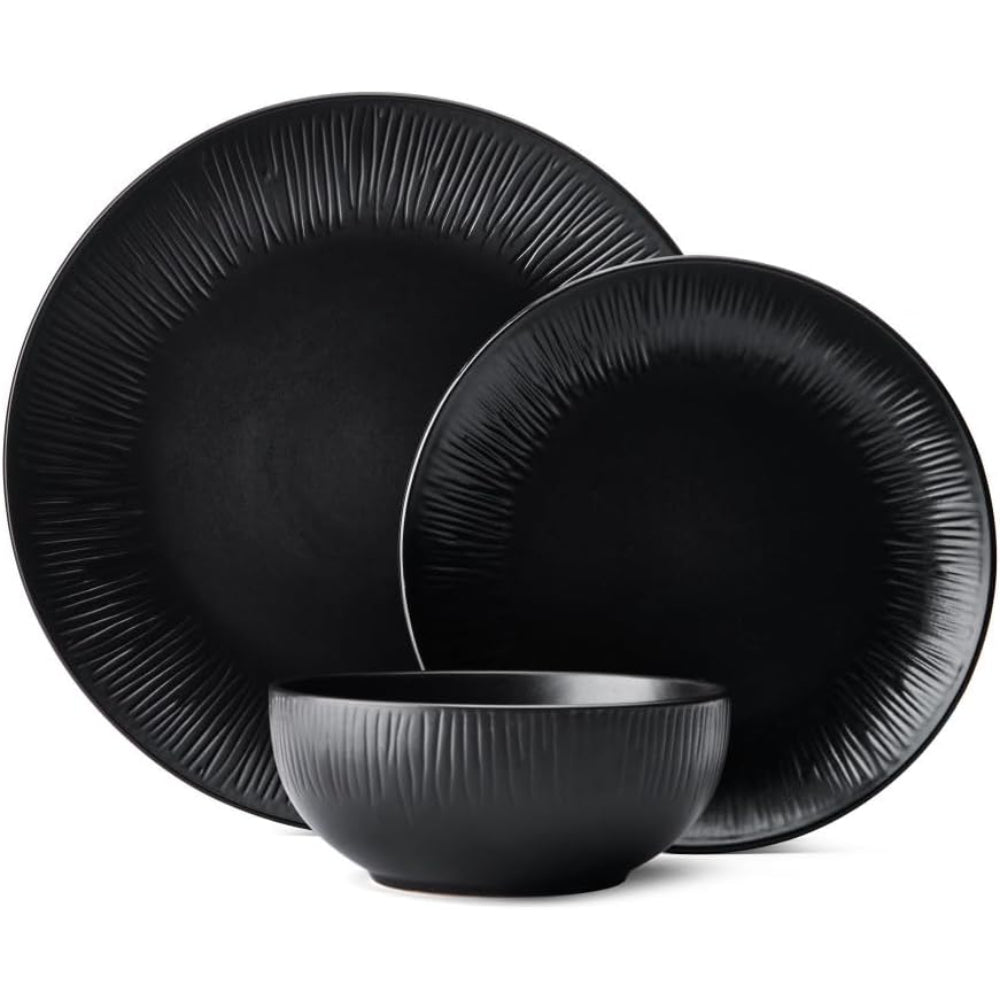Mikasa Jardin 12 Piece Stoneware Dinner Set