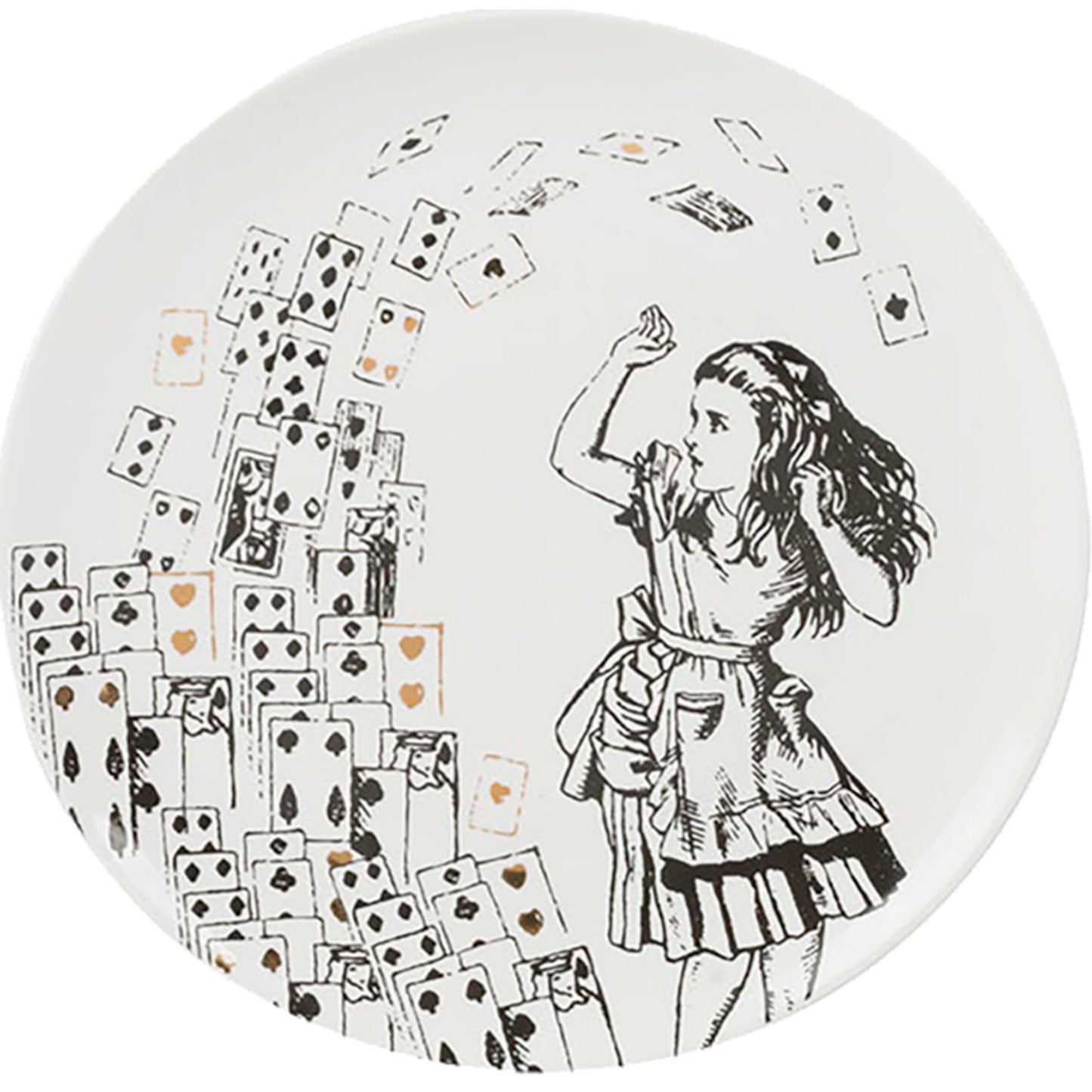 Mikasa x V&A Alice In Wonderland Set of 4 Side Plates