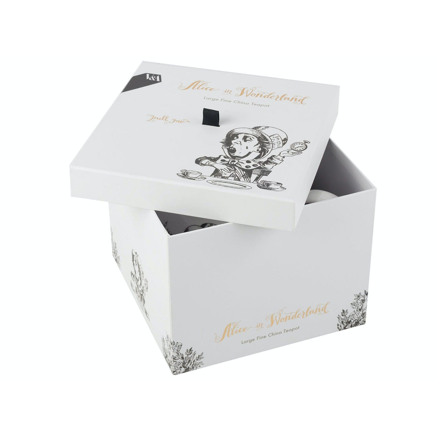 Mikasa x V&A Alice In Wonderland Teapot 1L