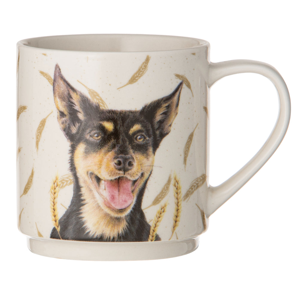 Ashdene Farmyard Faces Set Of 4 Stackable Mugs