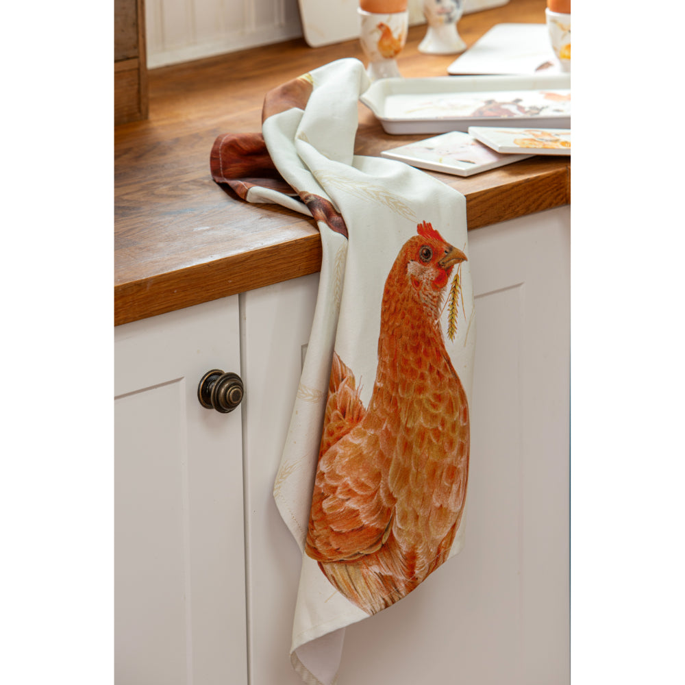 Ashdene Farmyard Faces 2 Set Of 2 Kitchen Towels