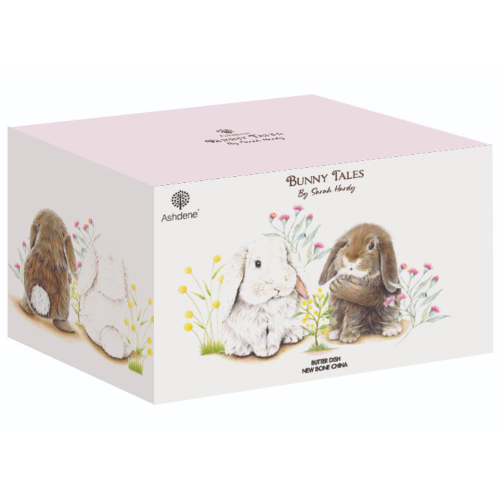 Ashdene Bunny Tales Butter Dish