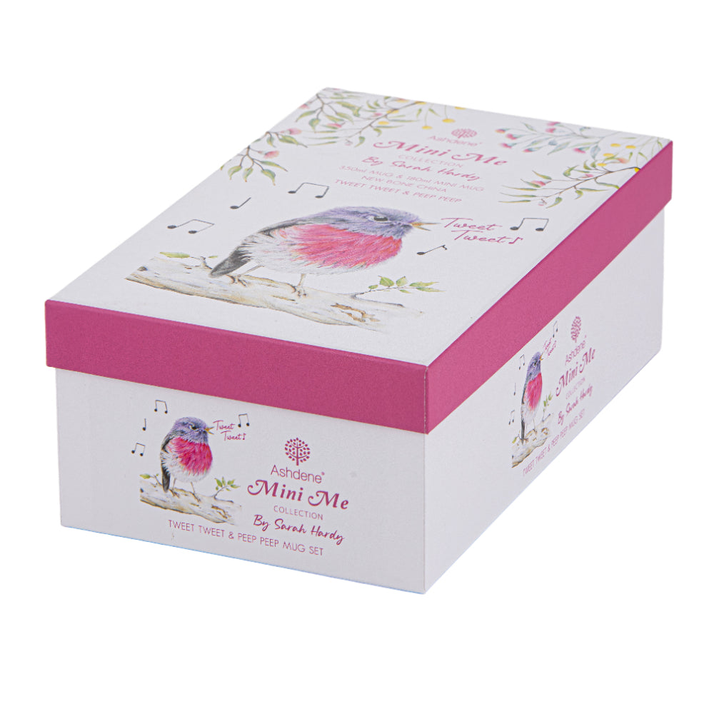Ashdene Mini Me Tweet Tweet & Peep Peep 2 Piece Mug Gift Set