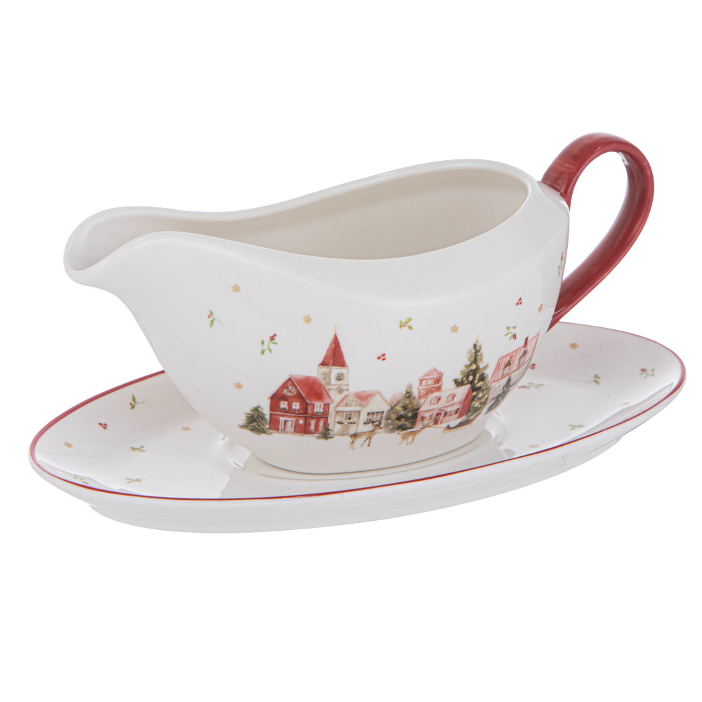Ashdene Hollybrook Gravy Boat & Saucer Set