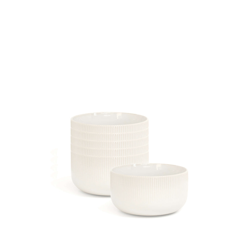 Salt & Pepper Brae Rice Bowls 12 x 6cm - Set of 4