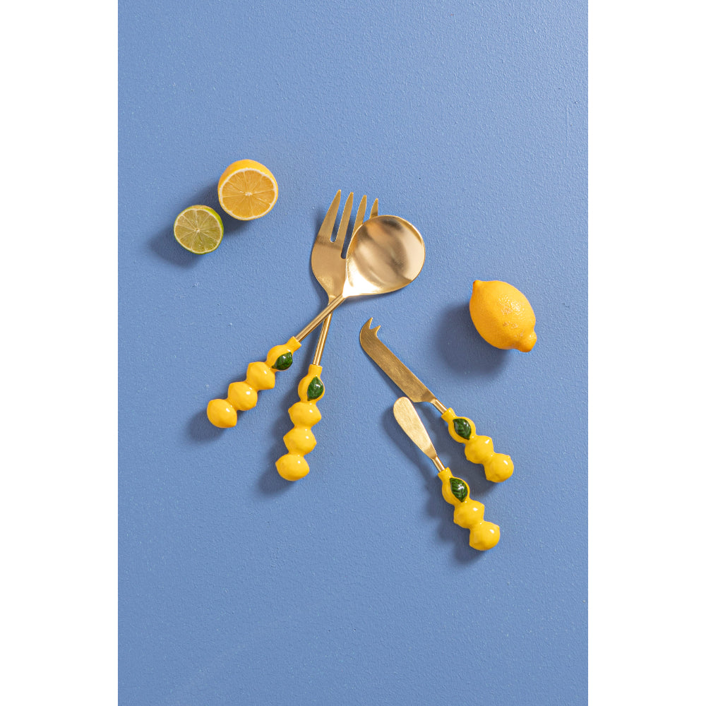 Ladelle Capri Lemon Salad Servers