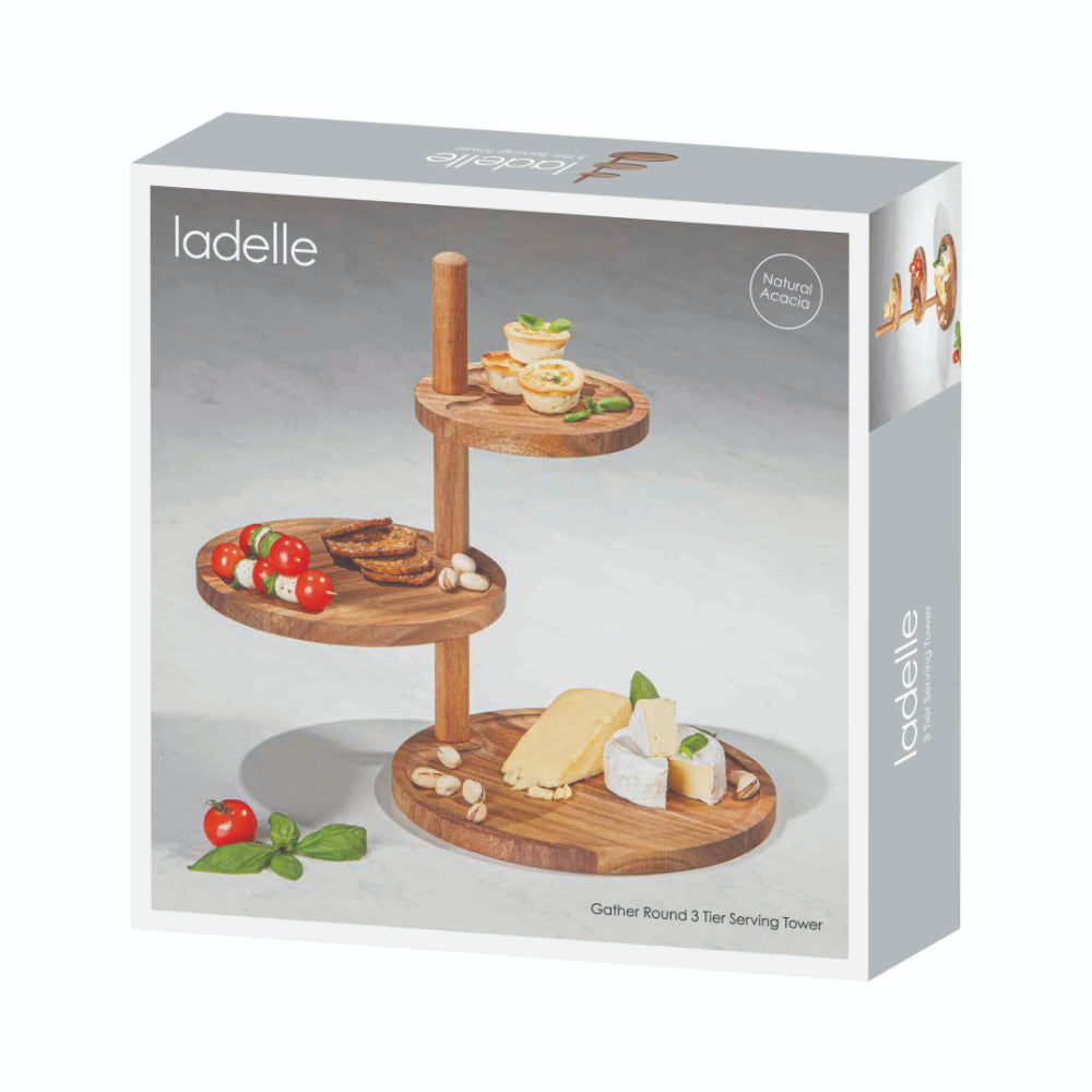 Ladelle Gather Round 3 Tier Serving Tower