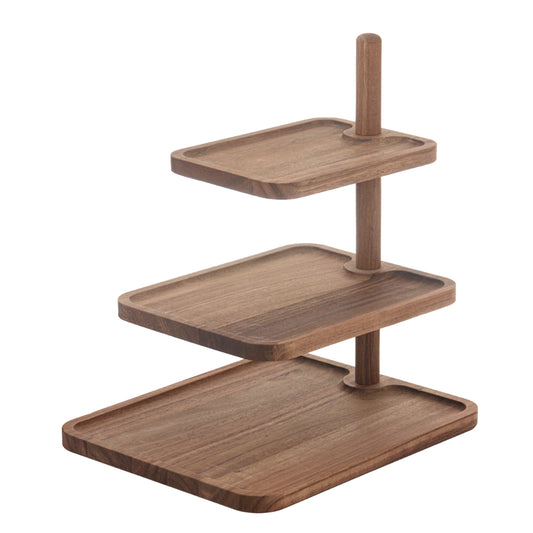 Ladelle Gather Rectangle 3 Tier Serving Tower