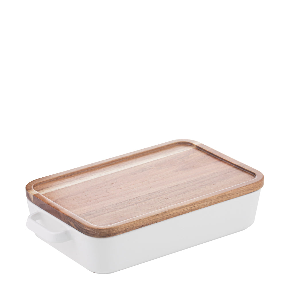 Ladelle Alto Oven To Table Medium Baking Dish With Lid