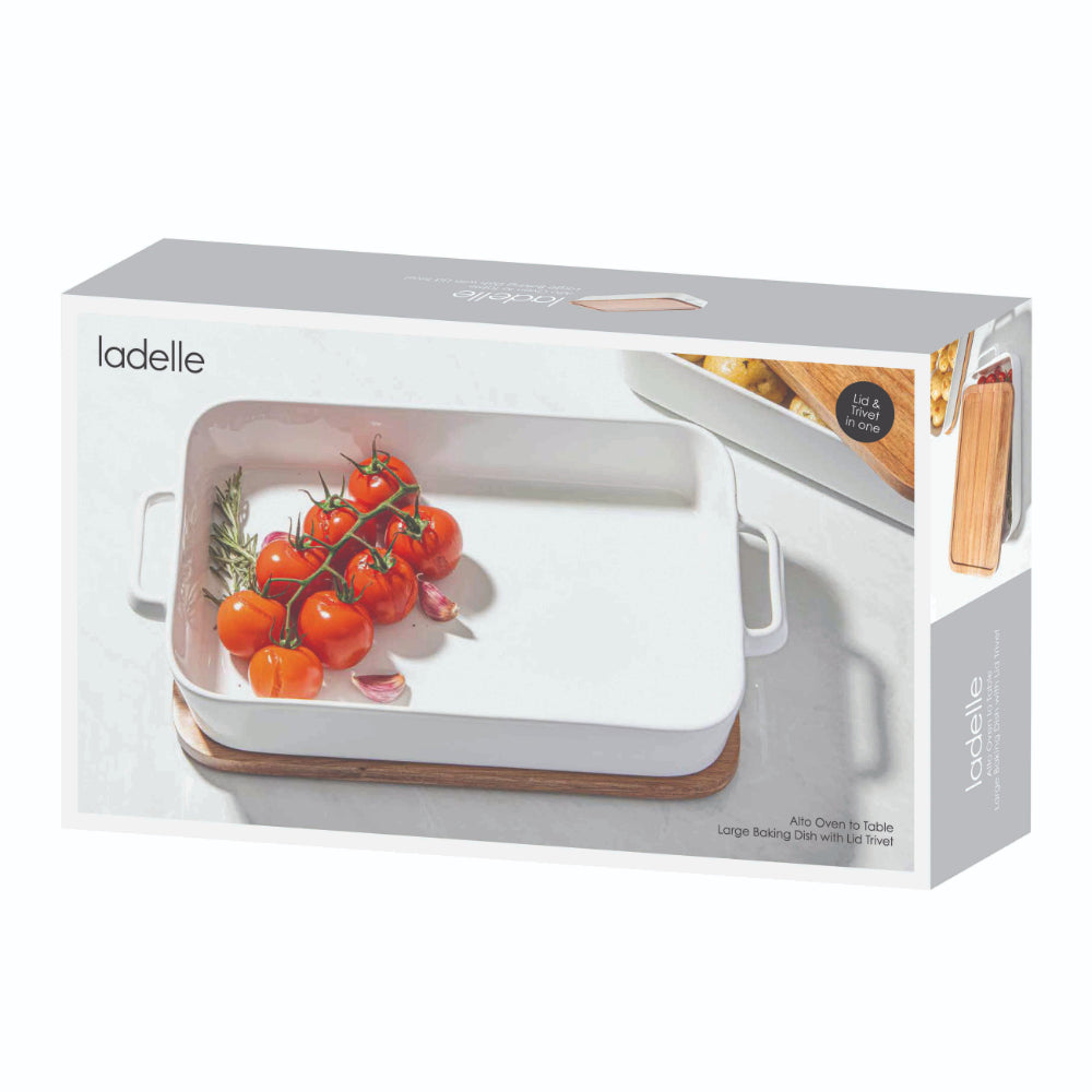 Ladelle Alto Oven To Table Large Baking Dish With Lid