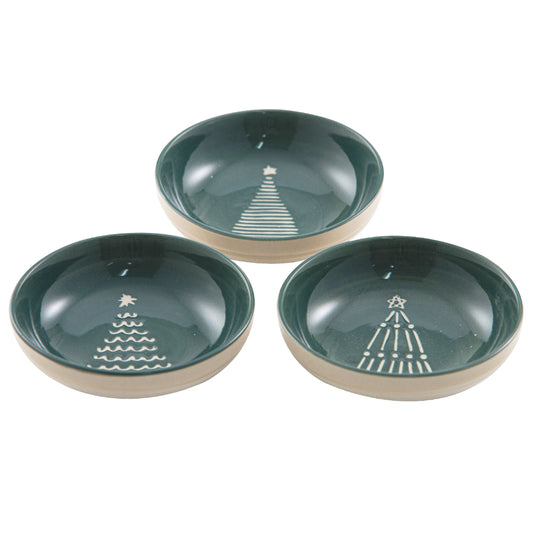 Ladelle Christmas Evergreen Mini Bowl