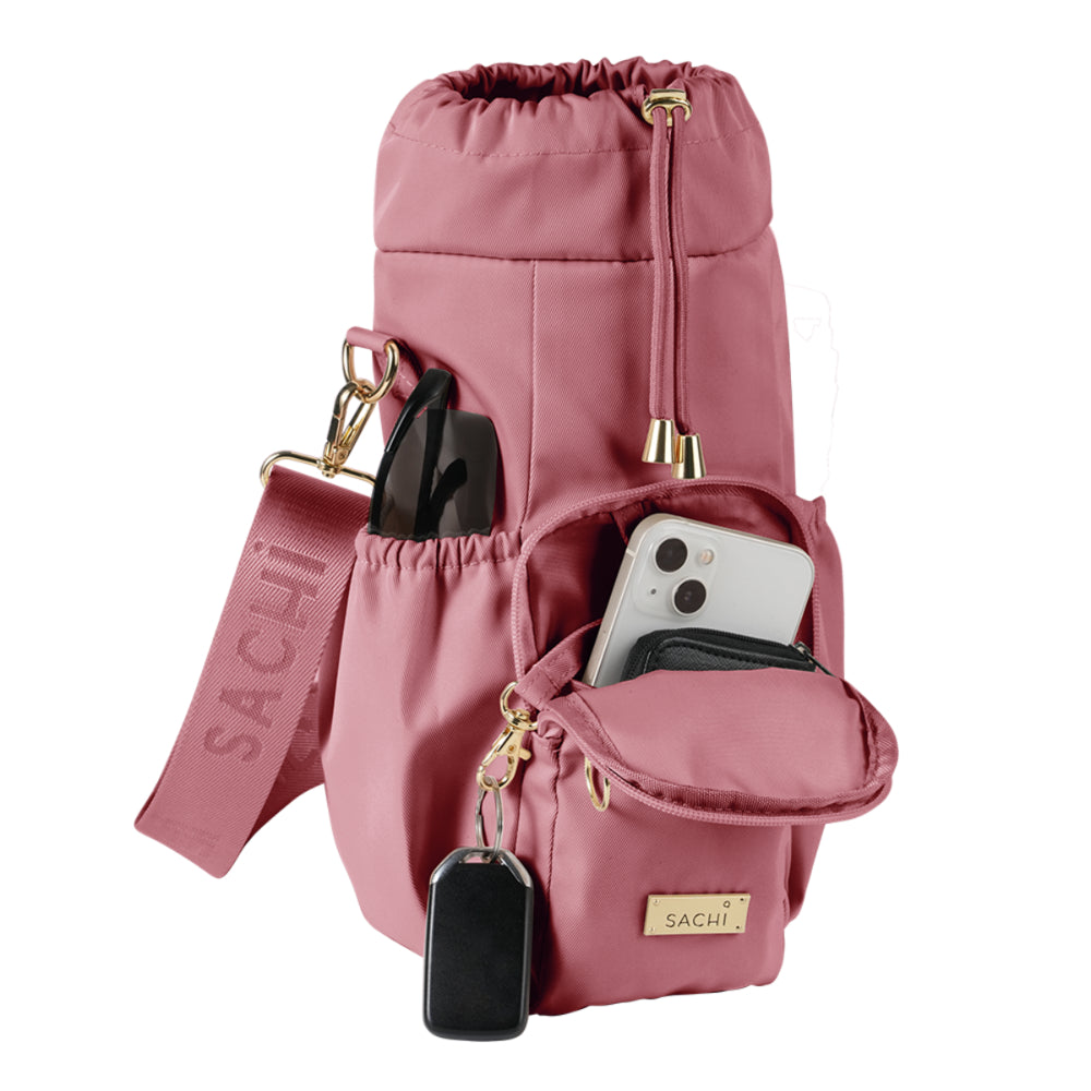 Sachi Crossbody Insulated Bottle Bag