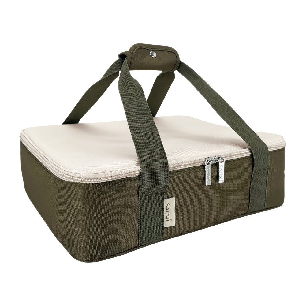 Sachi Insulated 'Cook & Carry' Bag XL Olive Green