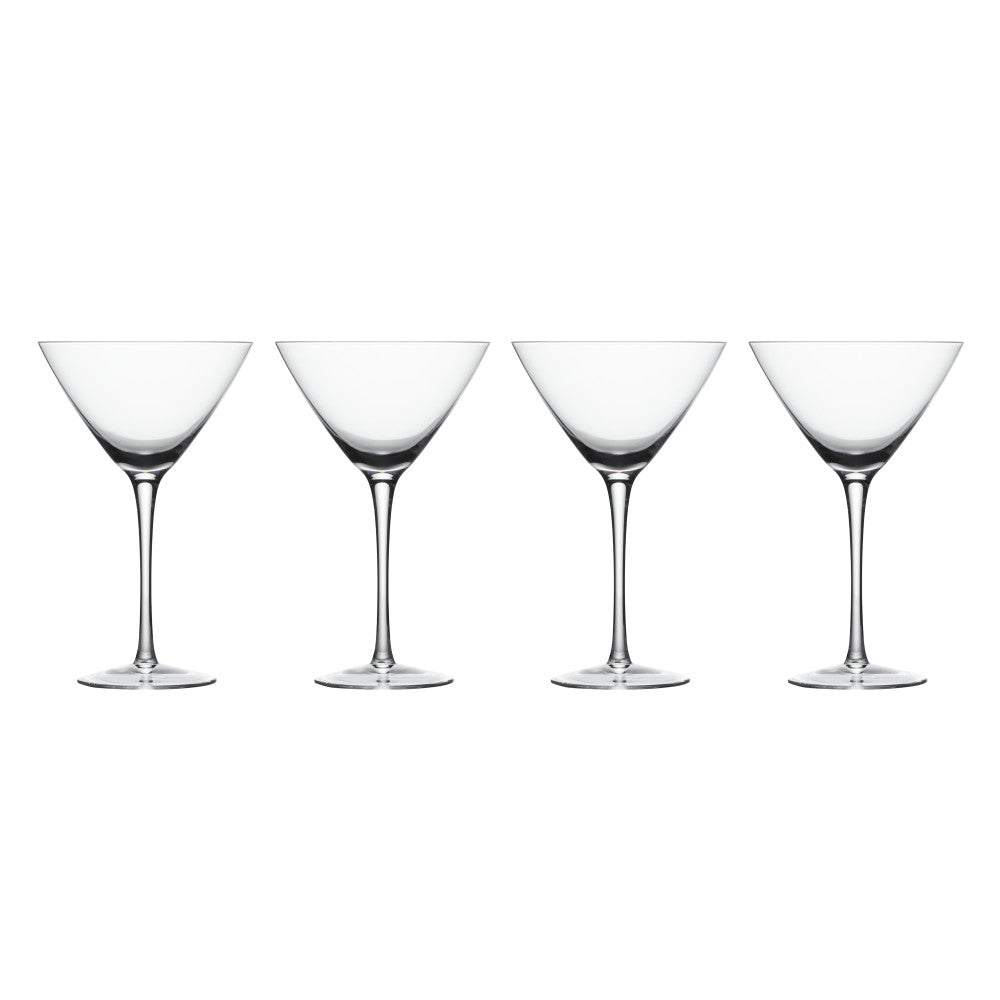 Davis & Waddell Ascot Set of 4 Martini Glasses 310ml