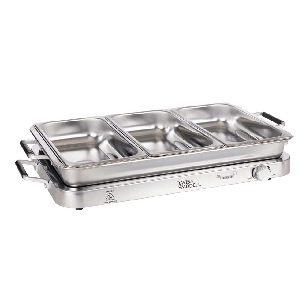 Davis & Waddell 3 In 1 Bain Marie & Warming Tray