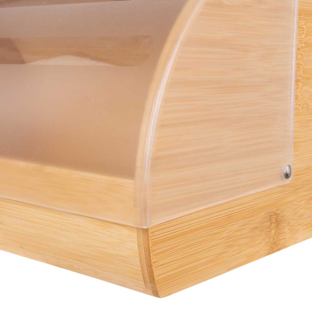 Davis & Waddell Bamboo Bread Box