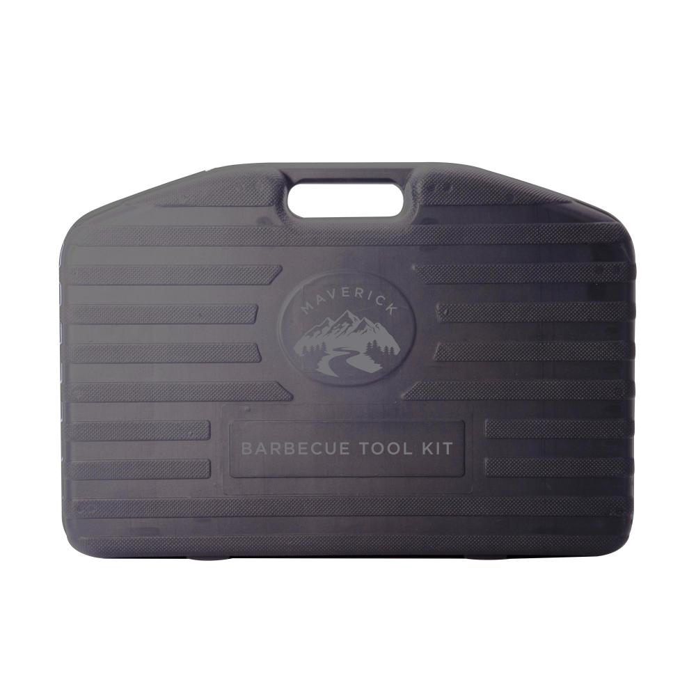 Maverick 18 Piece Bbq Tool Kit With Hard Shell Case