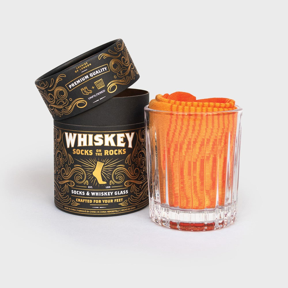 Luckies Whisky Socks on the Rocks