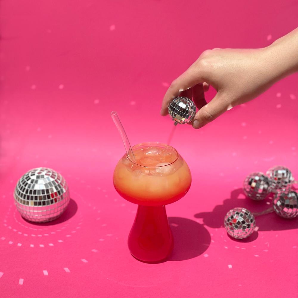 NPW Disco Set of 4 Drink Stirrers